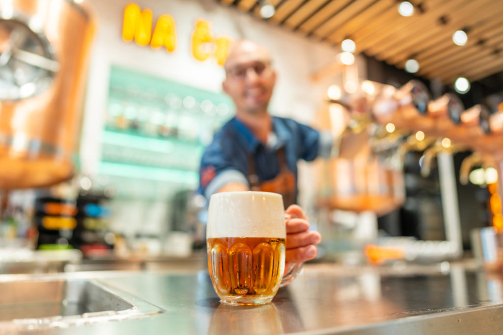 PODCAST: Restaurace Na Čepu v budově Nákupní galerie Myslbek